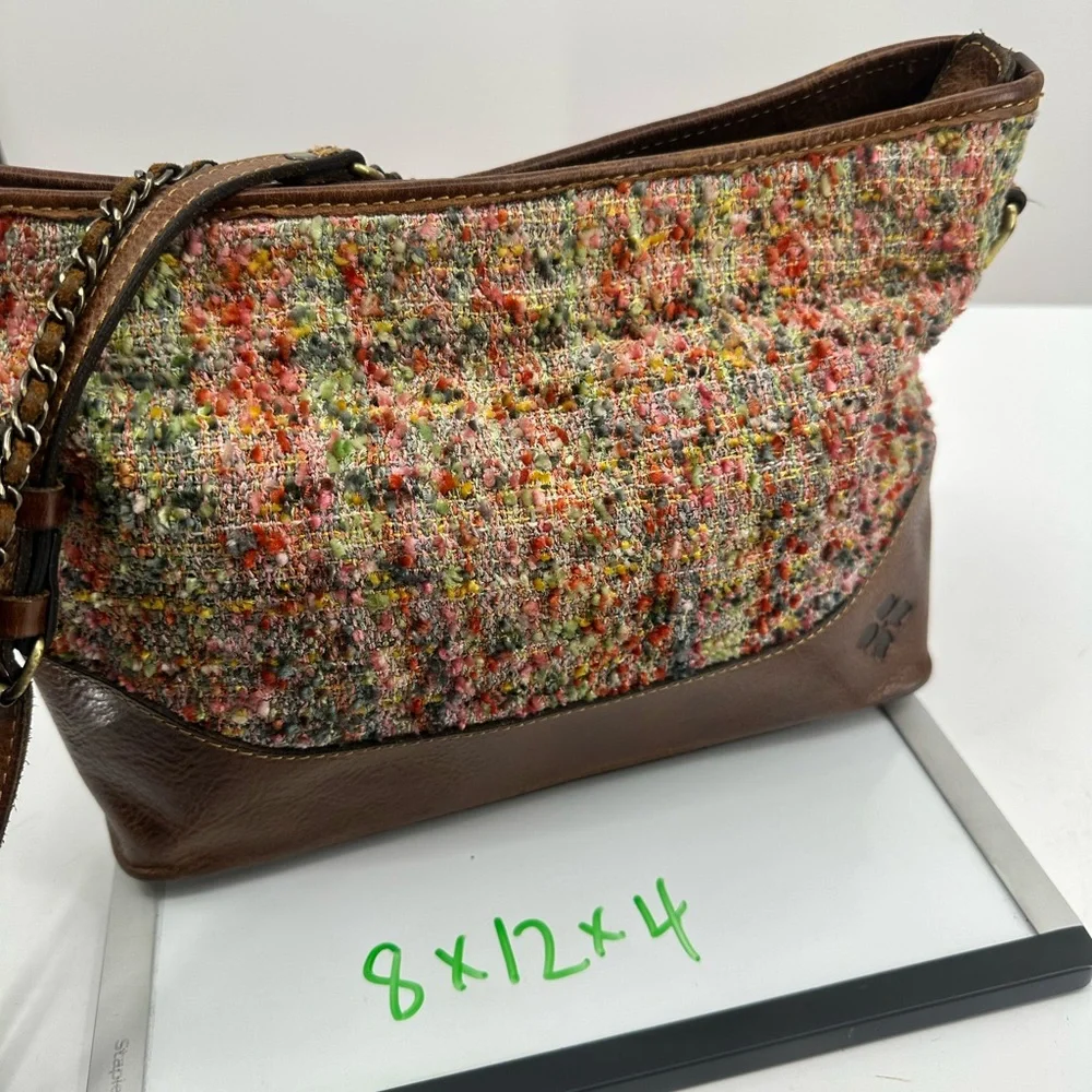 Patricia Nash Salvina Boucle Shoulder Bag Crossbody - Picture 7 of 8